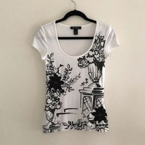 WHBM floral tee